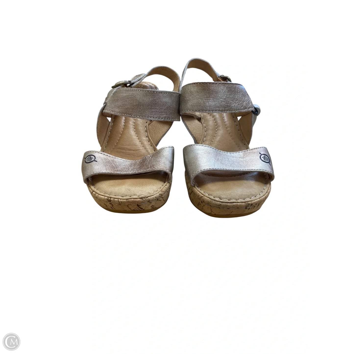 Shoes Heels Wedge By Born In Gold, Size: 6