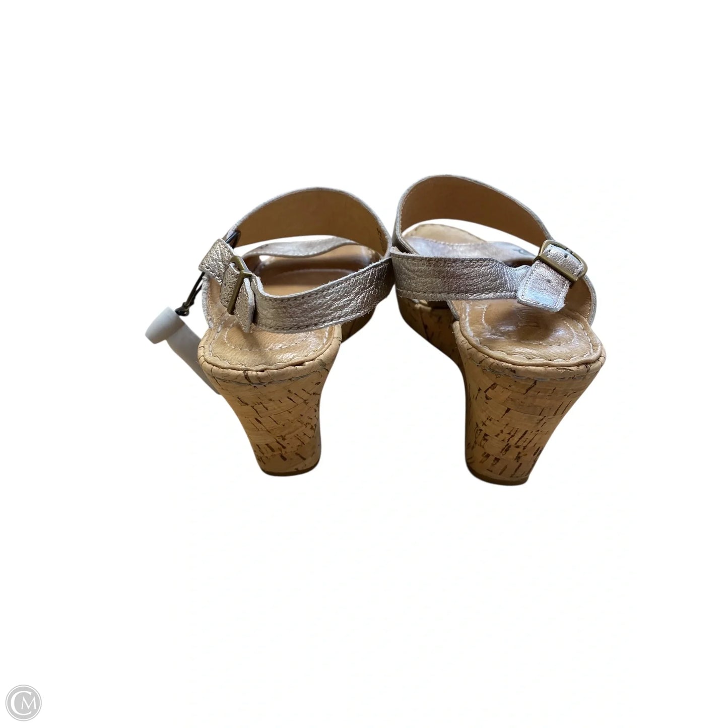 Shoes Heels Wedge By Born In Gold, Size: 6