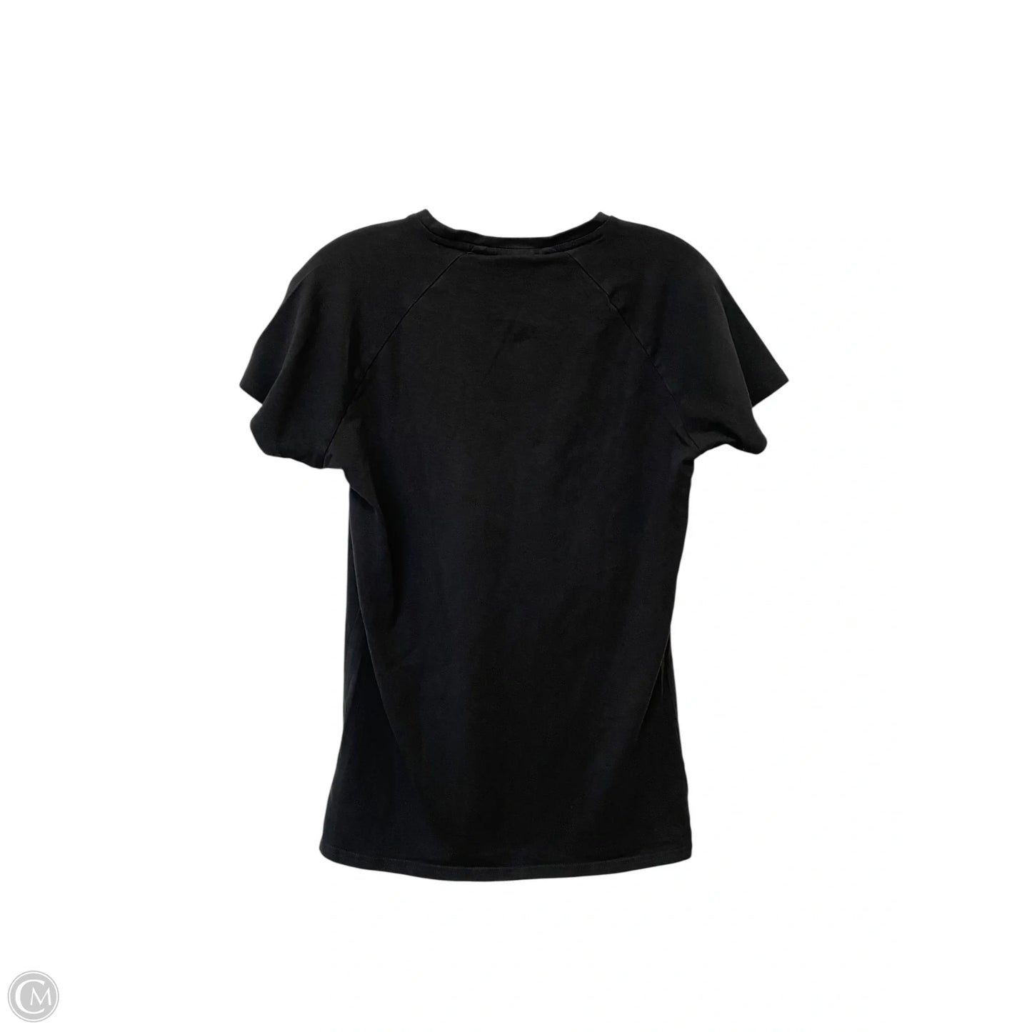 Athletic Top Short Sleeve By Gym Shark In Black, Size: M