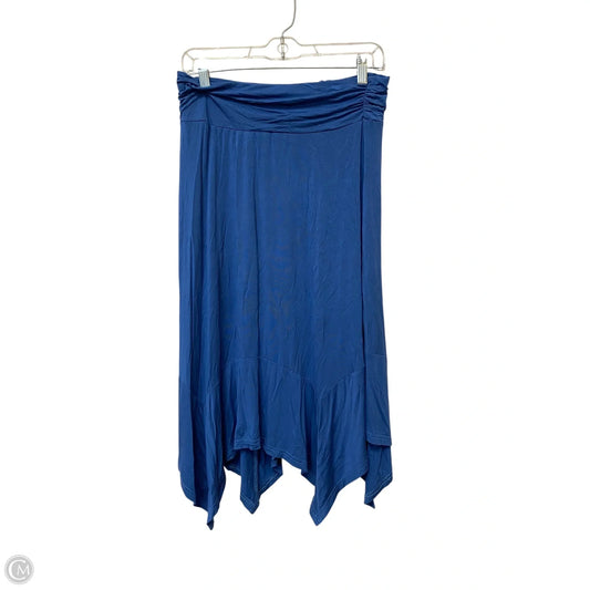 Skirt Maxi By Cme In Blue, Size: M
