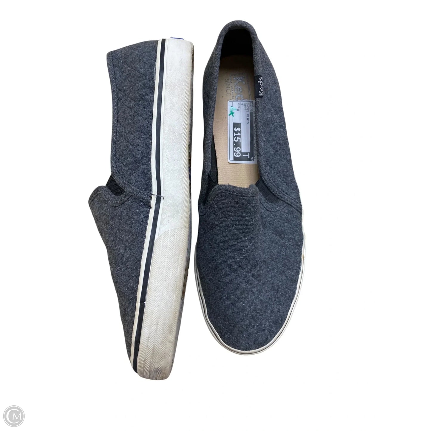 Shoes Flats By Keds In Grey, Size: 8