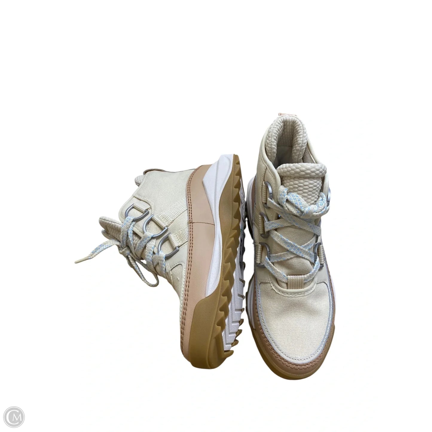 Shoes Hiking By Sorel In Cream, Size: 7.5