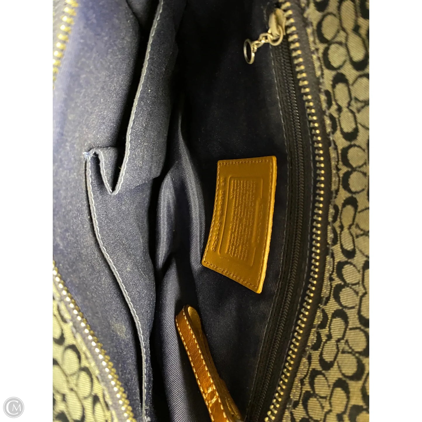 Handbag Designer By Coach, Size: Medium