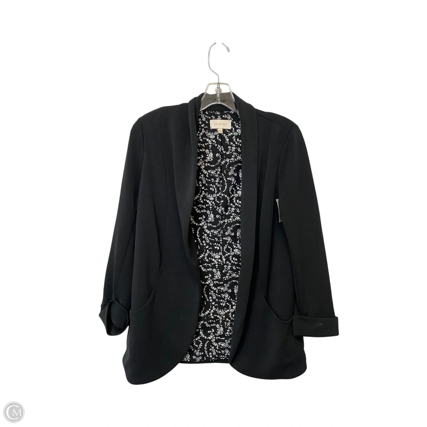 Blazer By Skies Are Blue In Black, Size: S