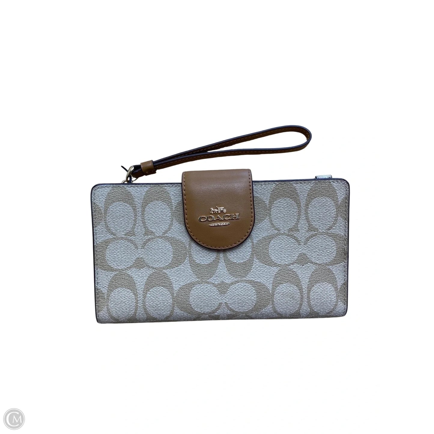 Wristlet Designer By Coach, Size: Medium