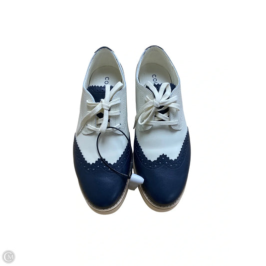 Shoes Sneakers By Cole-haan In Blue & Cream, Size: 6.5