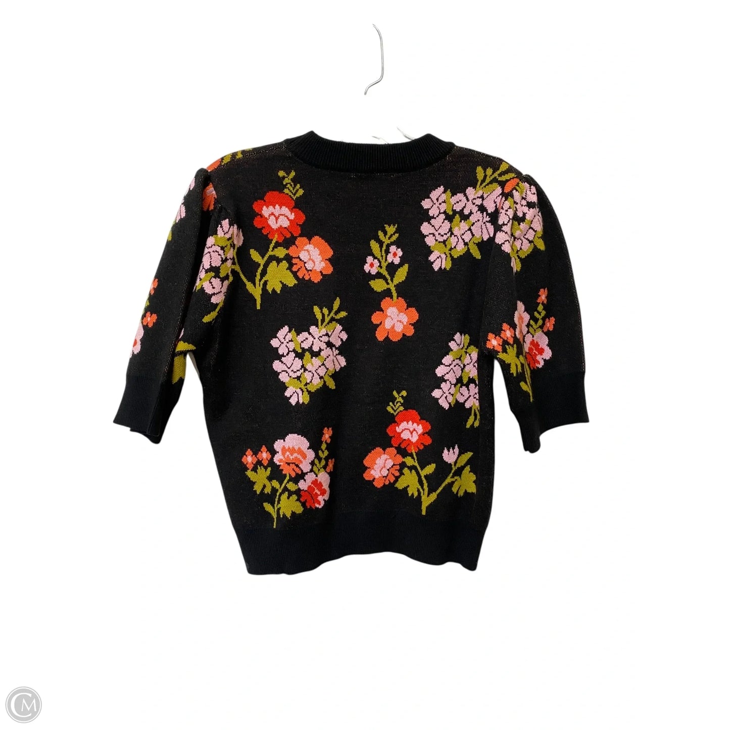 Sweater Short Sleeve By Thml In Floral Print, Size: S