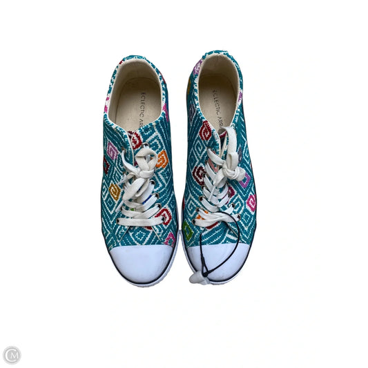 Shoes Sneakers By Clothes Mentor In Blue, Size: 8