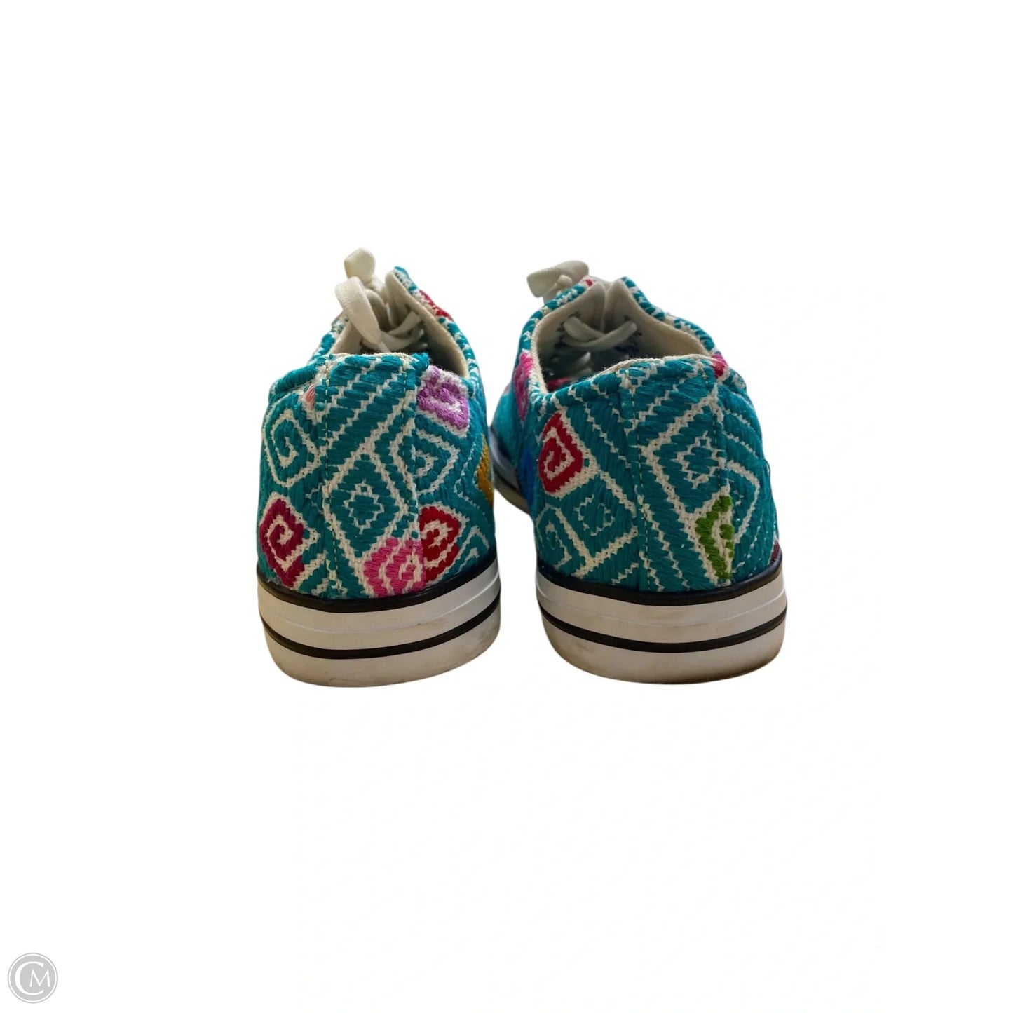 Shoes Sneakers By Clothes Mentor In Blue, Size: 8