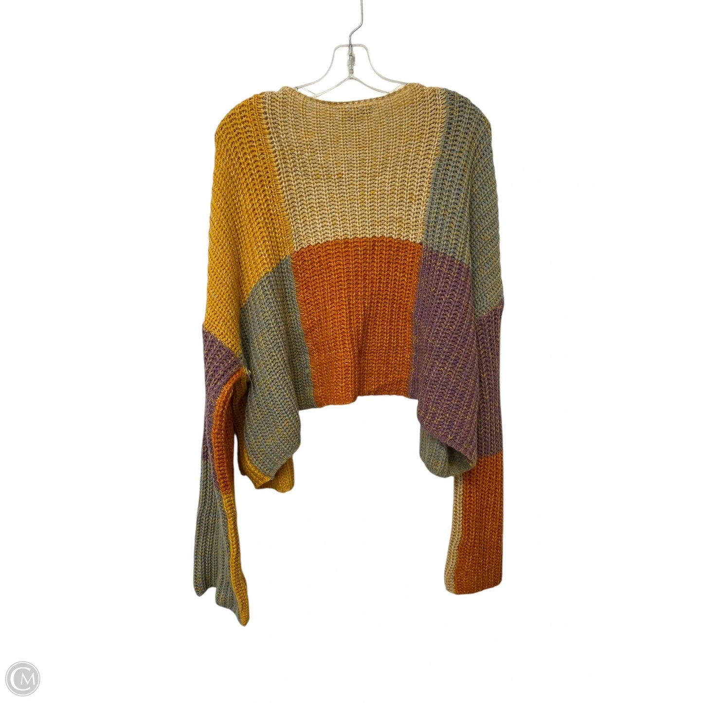 Sweater Cardigan By Shein In Multi-colored, Size: L