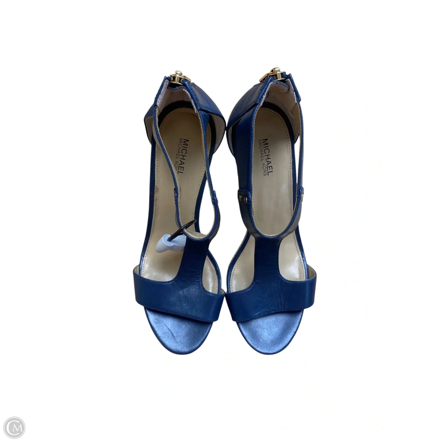 Shoes Heels Wedge By Michael By Michael Kors In Blue, Size: 8.5