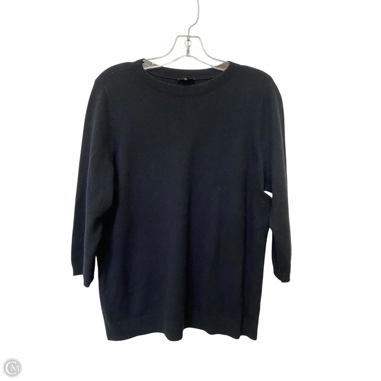 Sweater Cashmere By Talbots In Black, Size: 1x