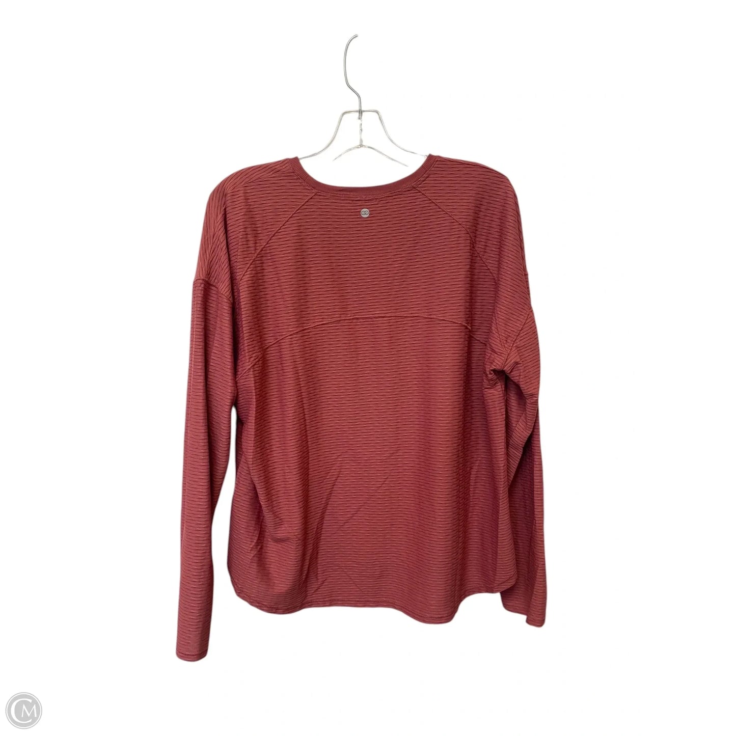 Athletic Top Long Sleeve Crewneck By Calia In Pink, Size: Xl