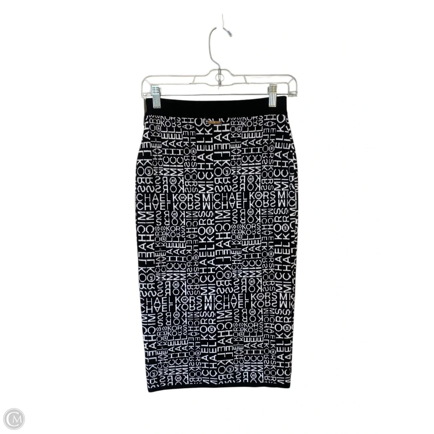 Skirt Midi By Michael By Michael Kors In Black, Size: Xs