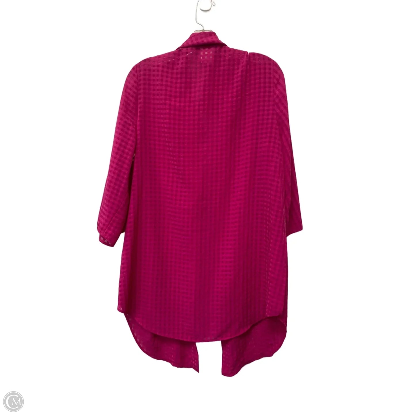 Shawl By Travel Elements In Pink, Size: L
