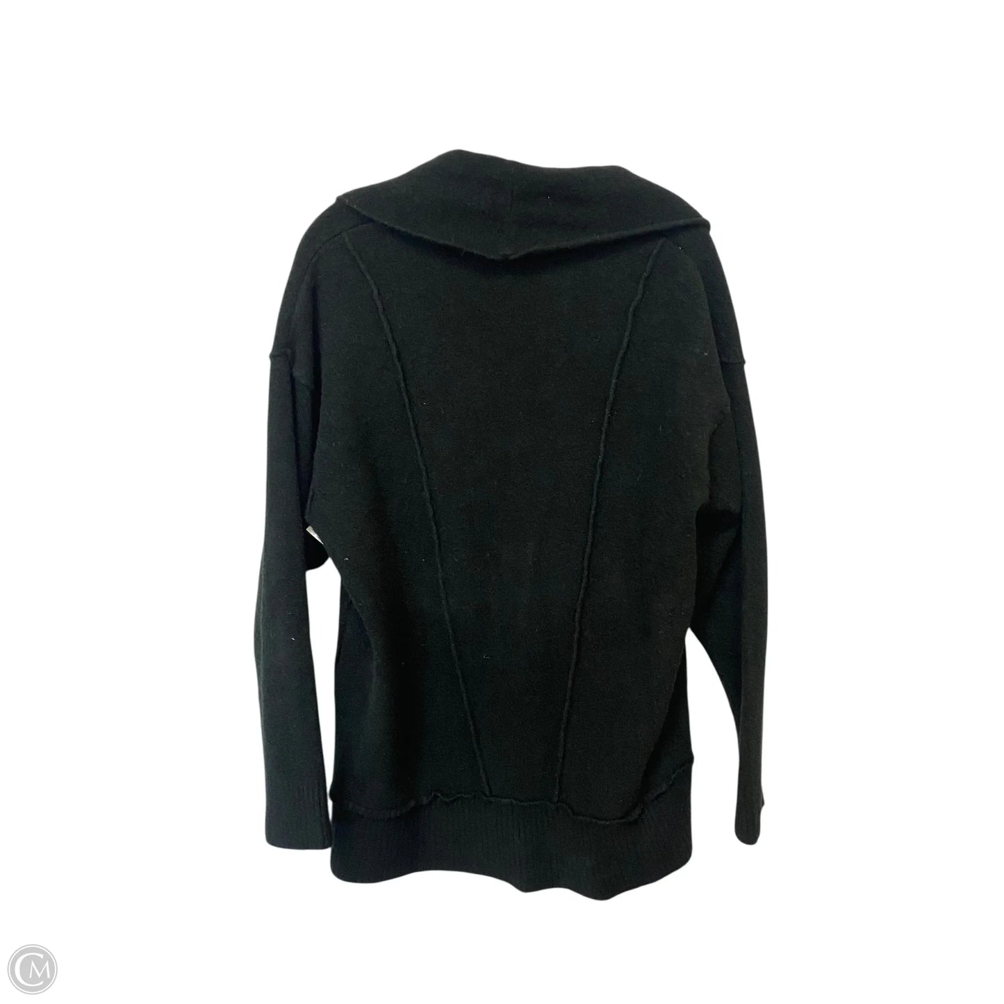 Sweater Cardigan By Free People In Black, Size: Xs