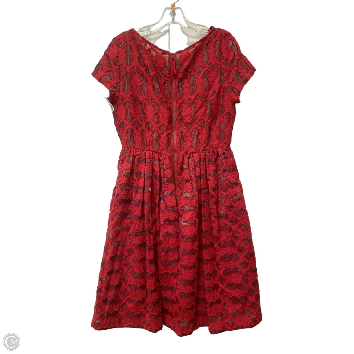 Dress Party Midi By Moulinette Soeurs In Red, Size: 8