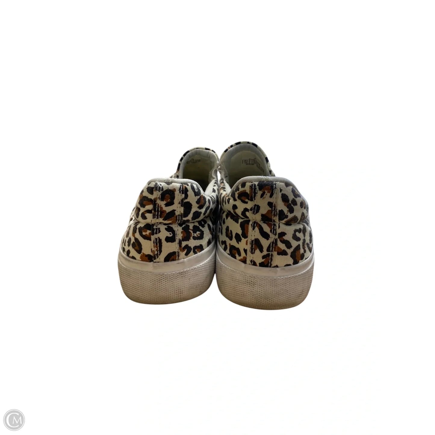 Shoes Flats By Clothes Mentor In Animal Print, Size: 7.5