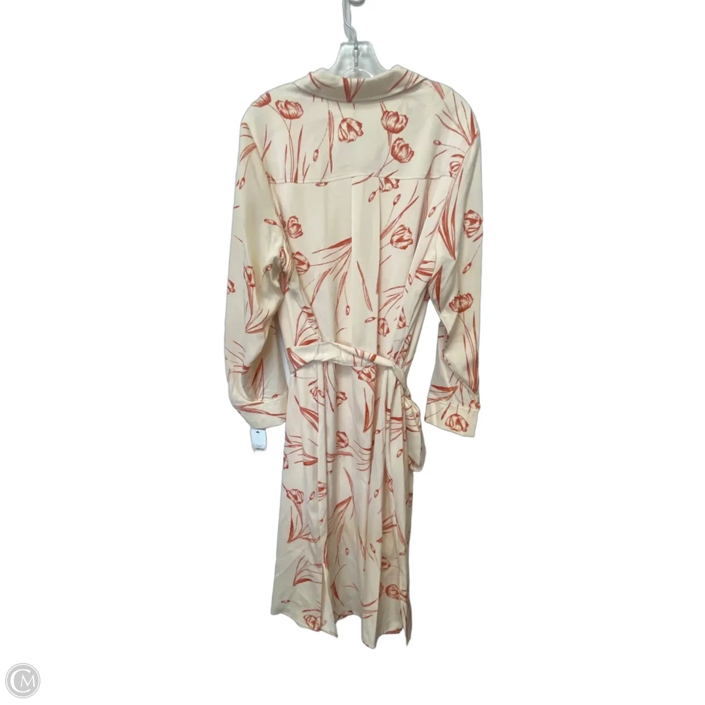 Dress Casual Maxi By Calvin Klein In Floral Print, Size: 16