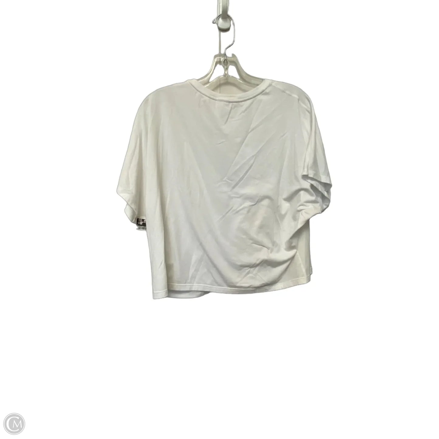 Top Short Sleeve Basic By Athleta In White, Size: M