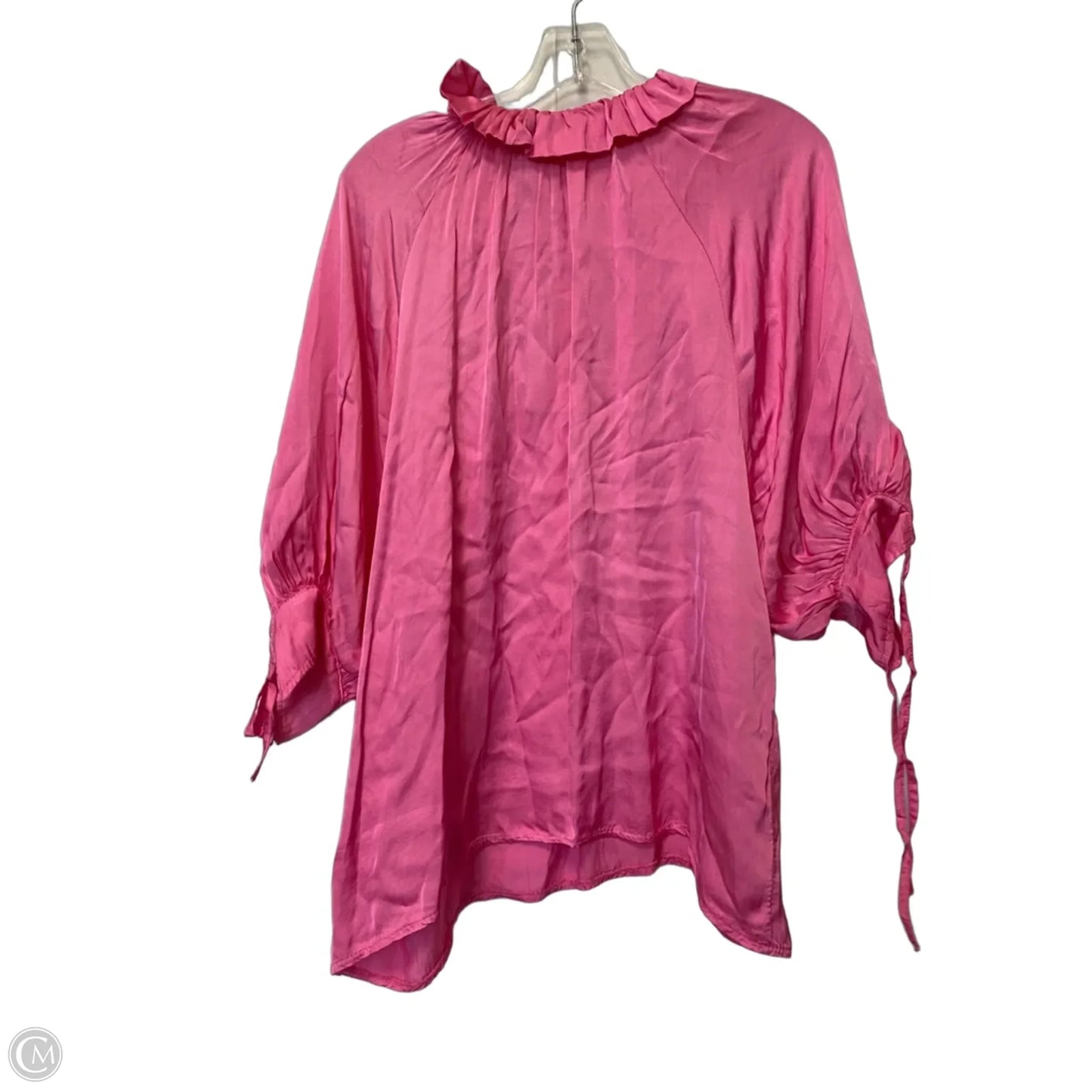 Top Short Sleeve By Clothes Mentor In Pink, Size: M