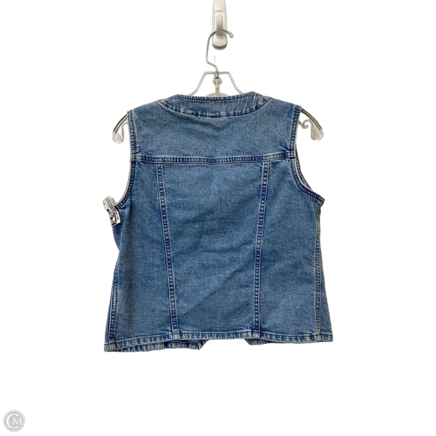 Vest Other By Universal Thread In Blue Denim, Size: S