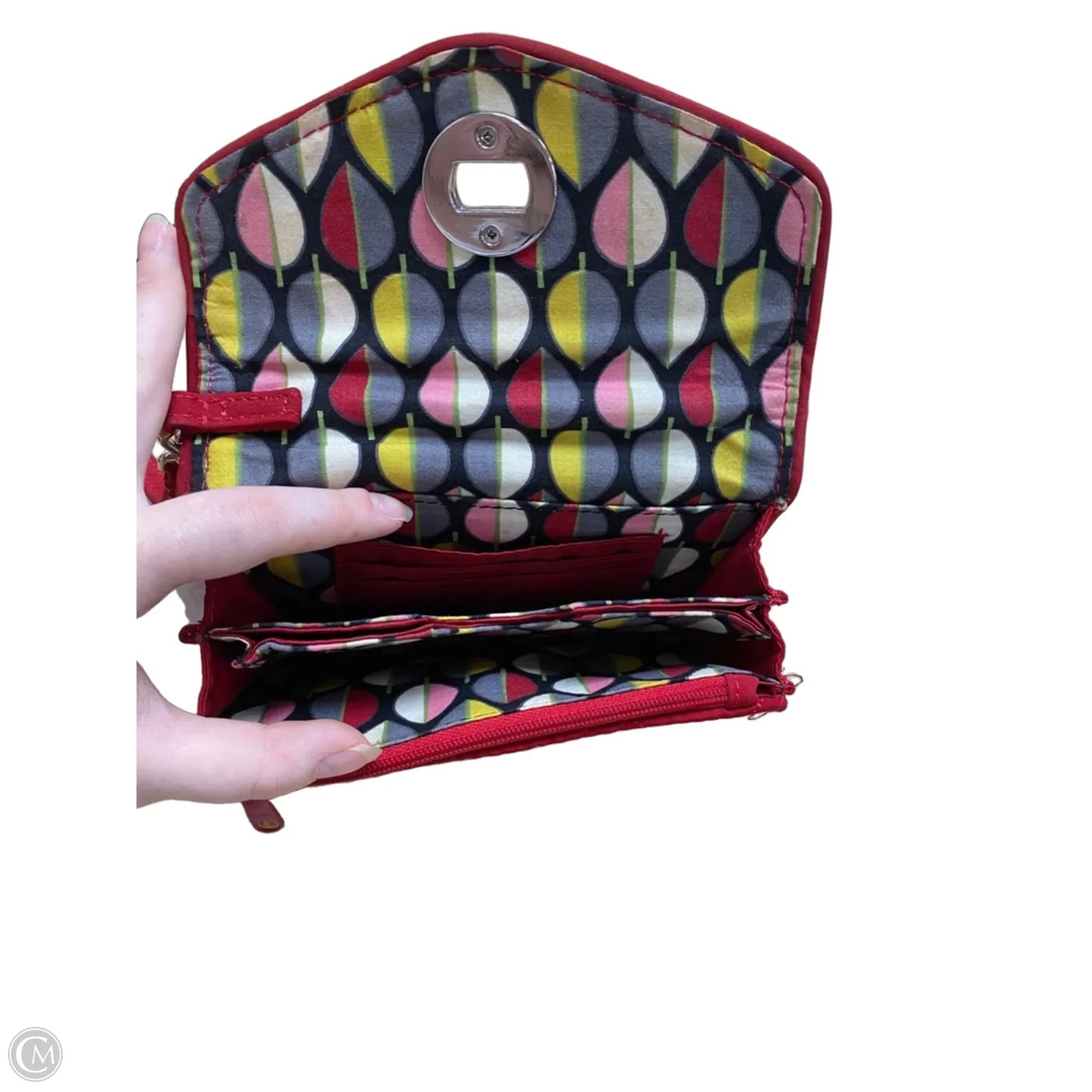 Wristlet By Vera Bradley, Size: Medium