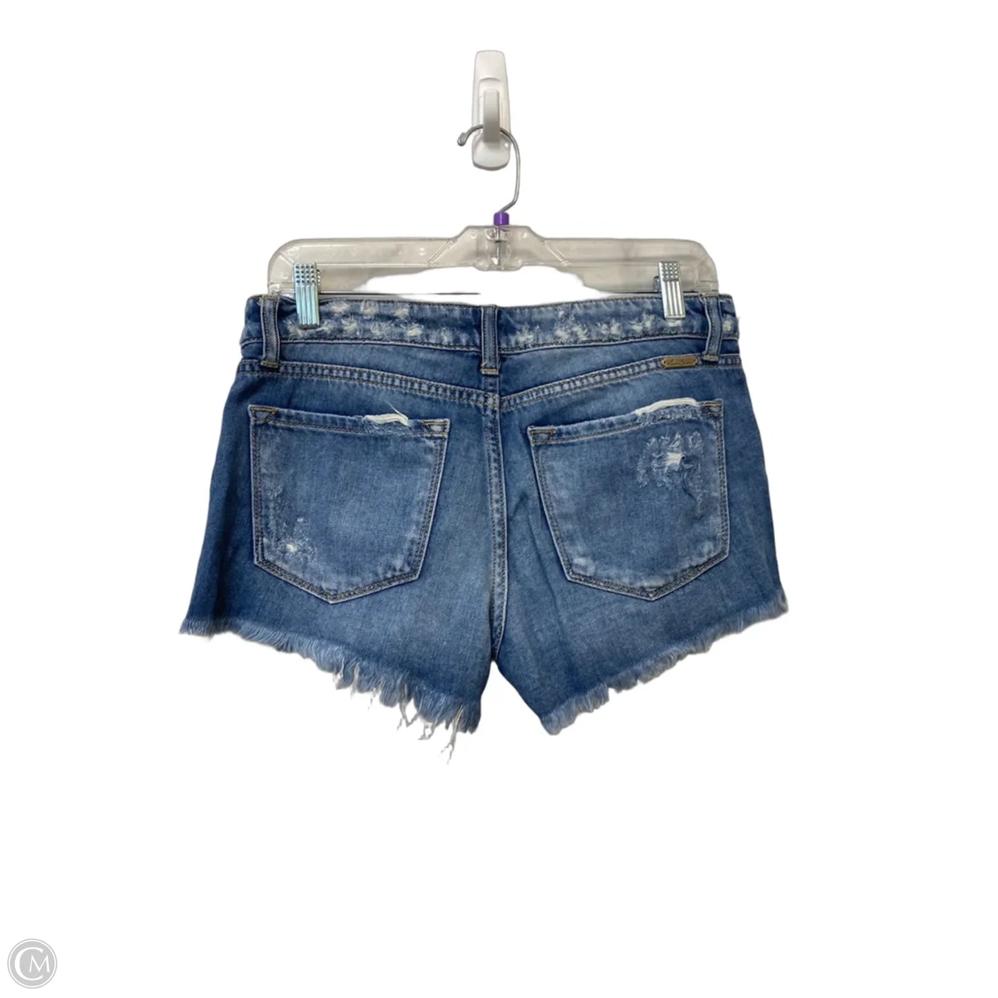 Shorts By Kancan In Blue Denim, Size: S