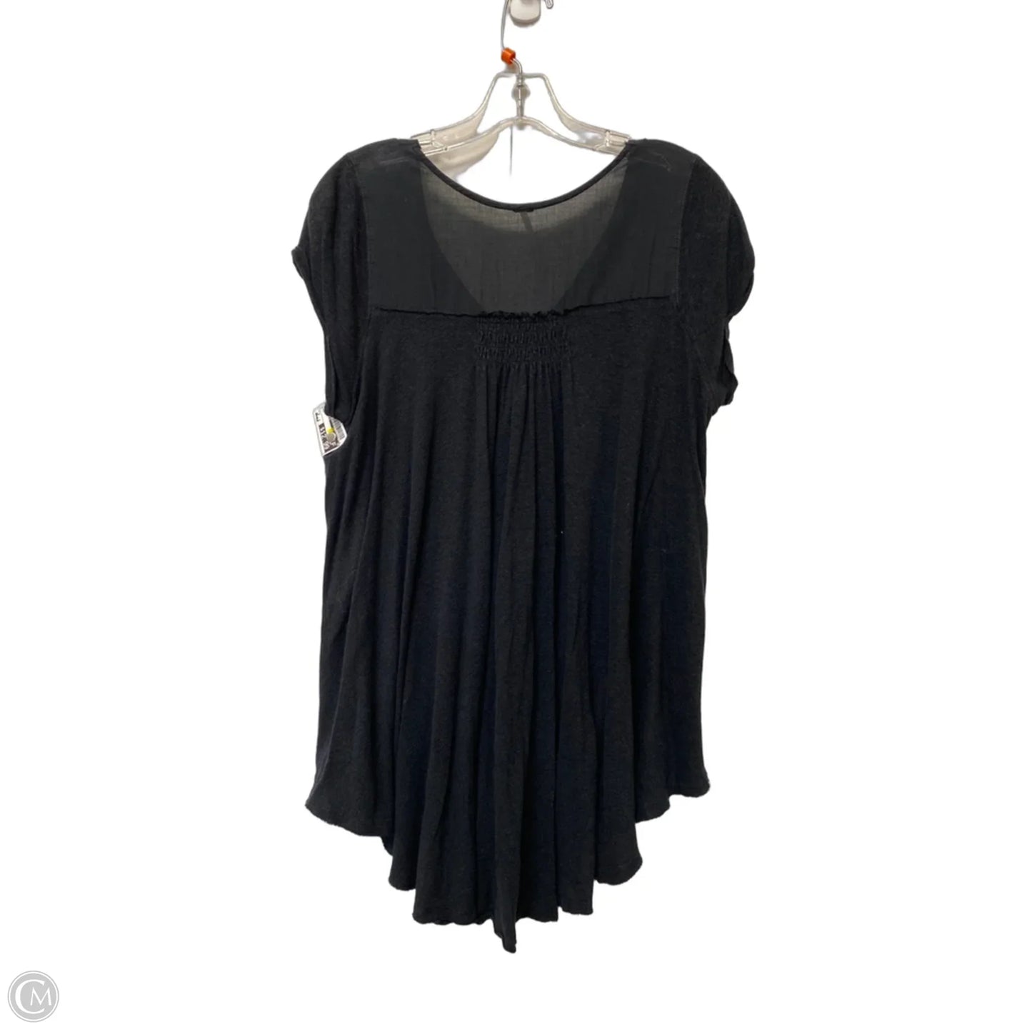 Top Short Sleeve By Free People In Black, Size: S