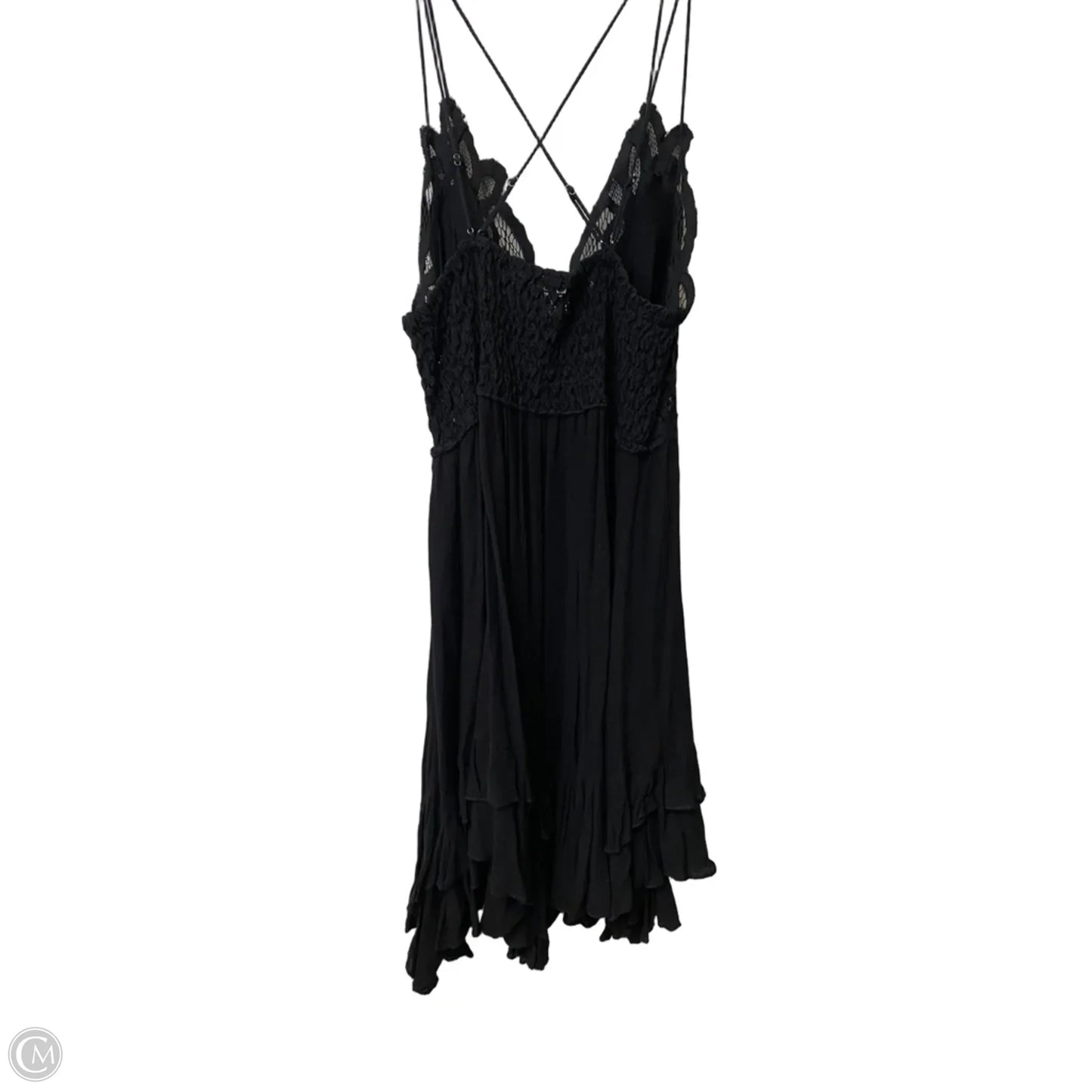Dress Casual Midi By Free People In Black, Size: L