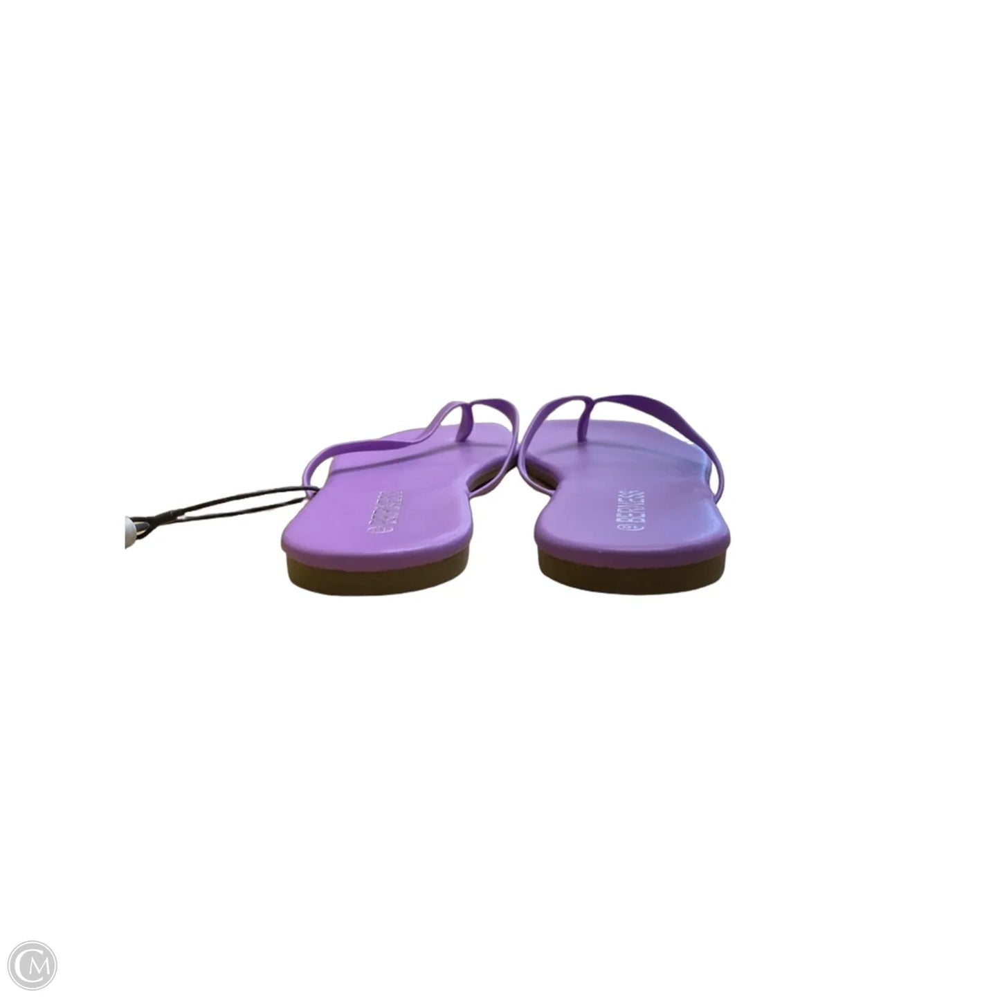 Sandals Flip Flops By Clothes Mentor In Purple, Size: 10