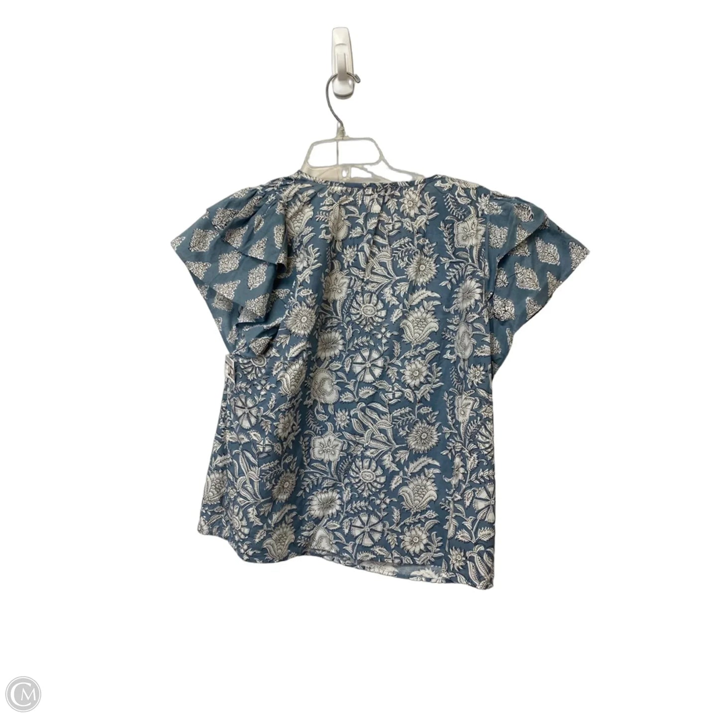 Top Short Sleeve By Clothes Mentor In Blue, Size: L