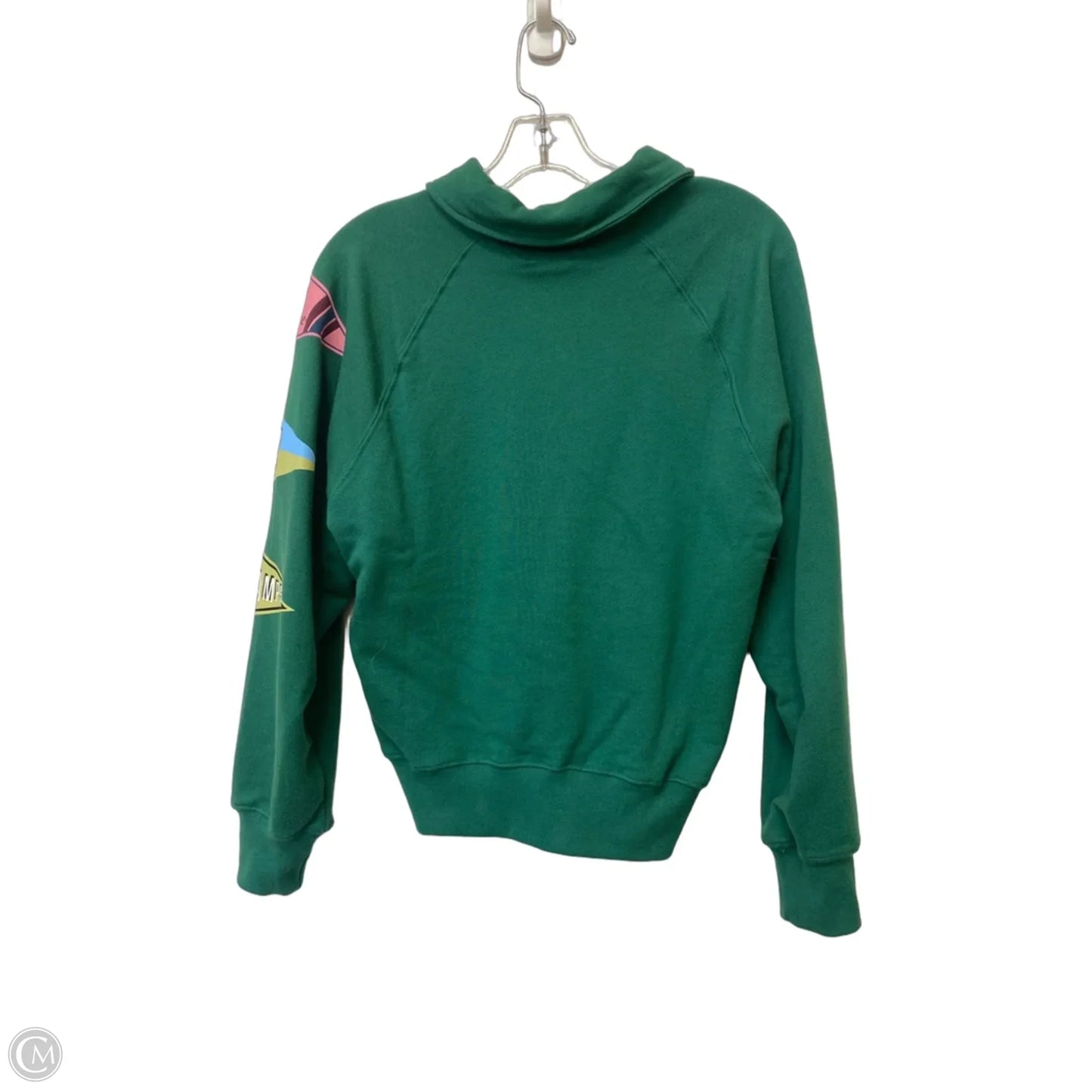 Sweatshirt Collar By Sundry In Green, Size: S