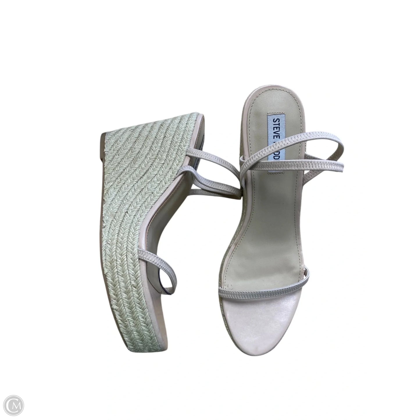 Sandals Heels Wedge By Steve Madden In Pink, Size: 10