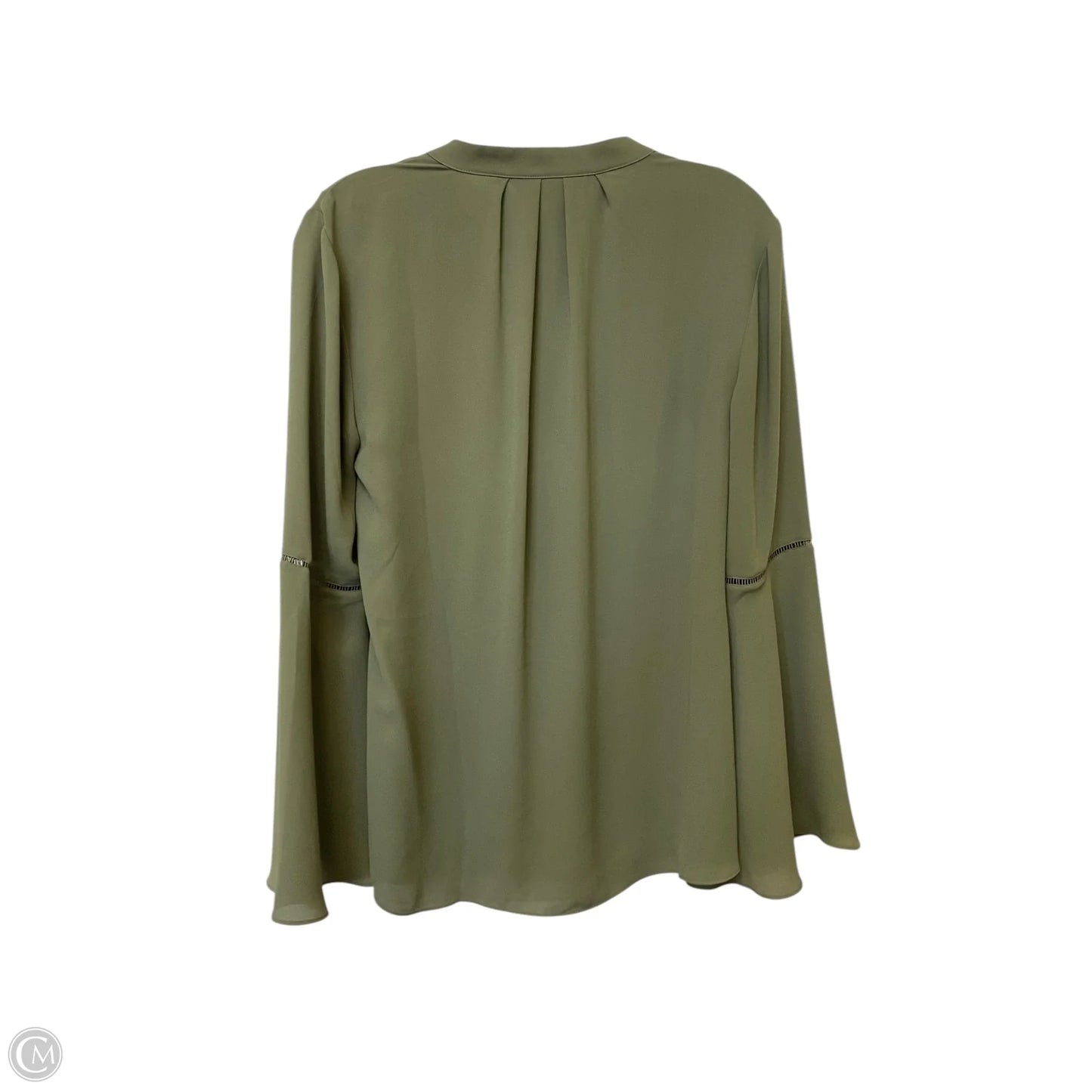 Top Long Sleeve By White House Black Market In Green, Size: 4