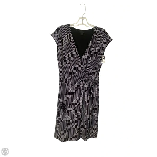 Dress Casual Midi By Ann Taylor In Black, Size: S