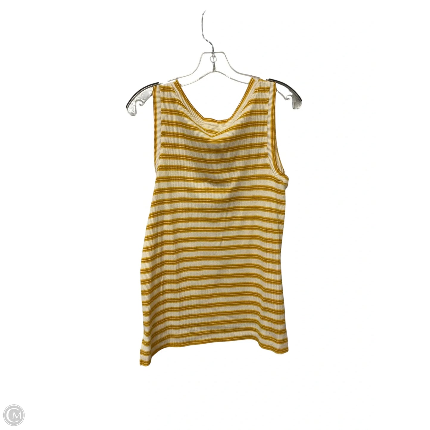 Top Sleeveless By Liverpool In Yellow, Size: S