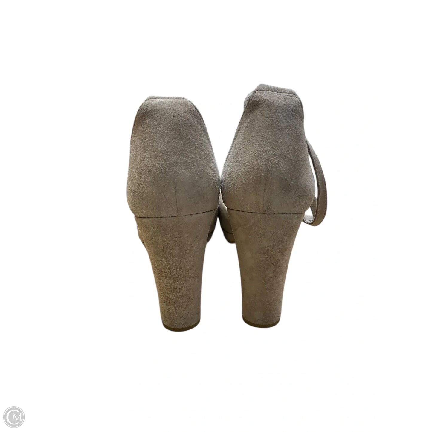 Shoes Heels Block By Clothes Mentor In Brown, Size: 9