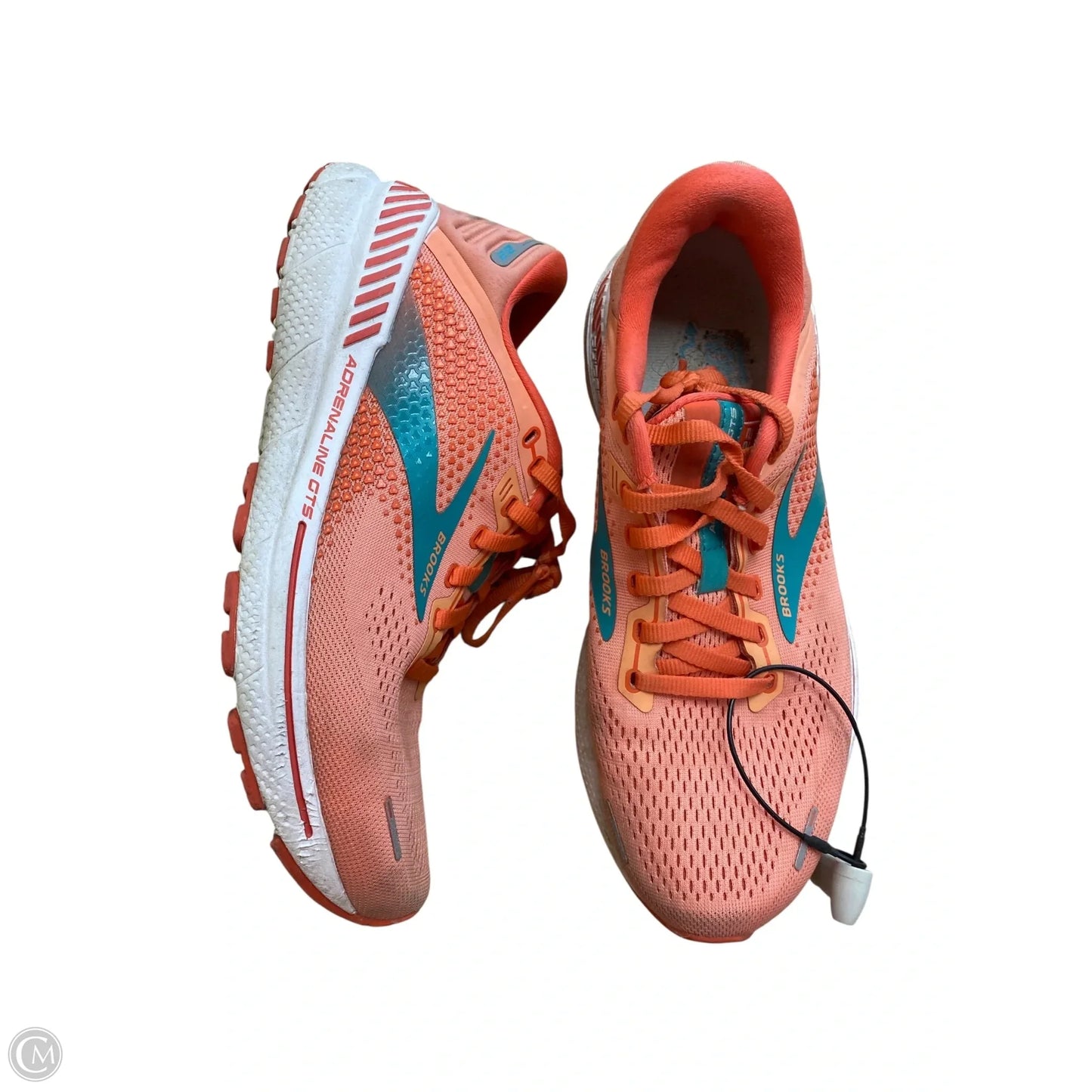 Shoes Athletic By Brooks In Orange, Size: 9