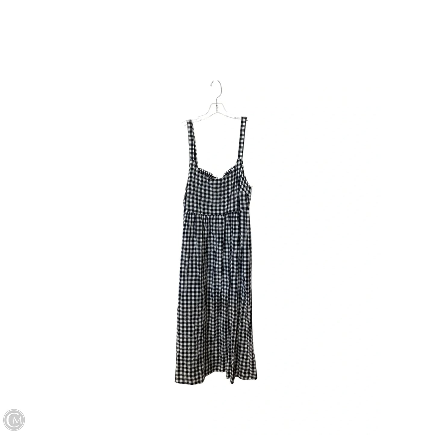 Dress Casual Maxi By Ava & Viv In Checkered Pattern, Size: Xxl