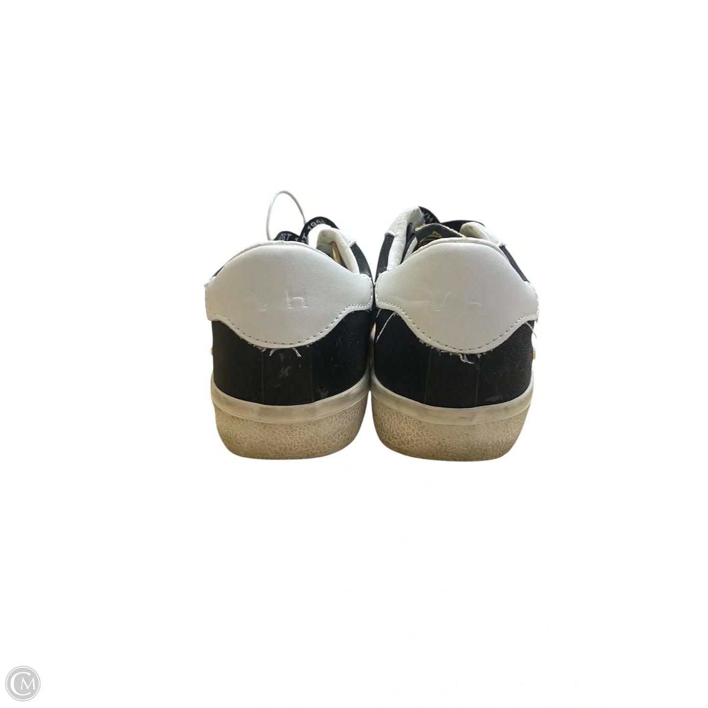 Shoes Sneakers By Vintage Havana In Black & Cream, Size: 5.5