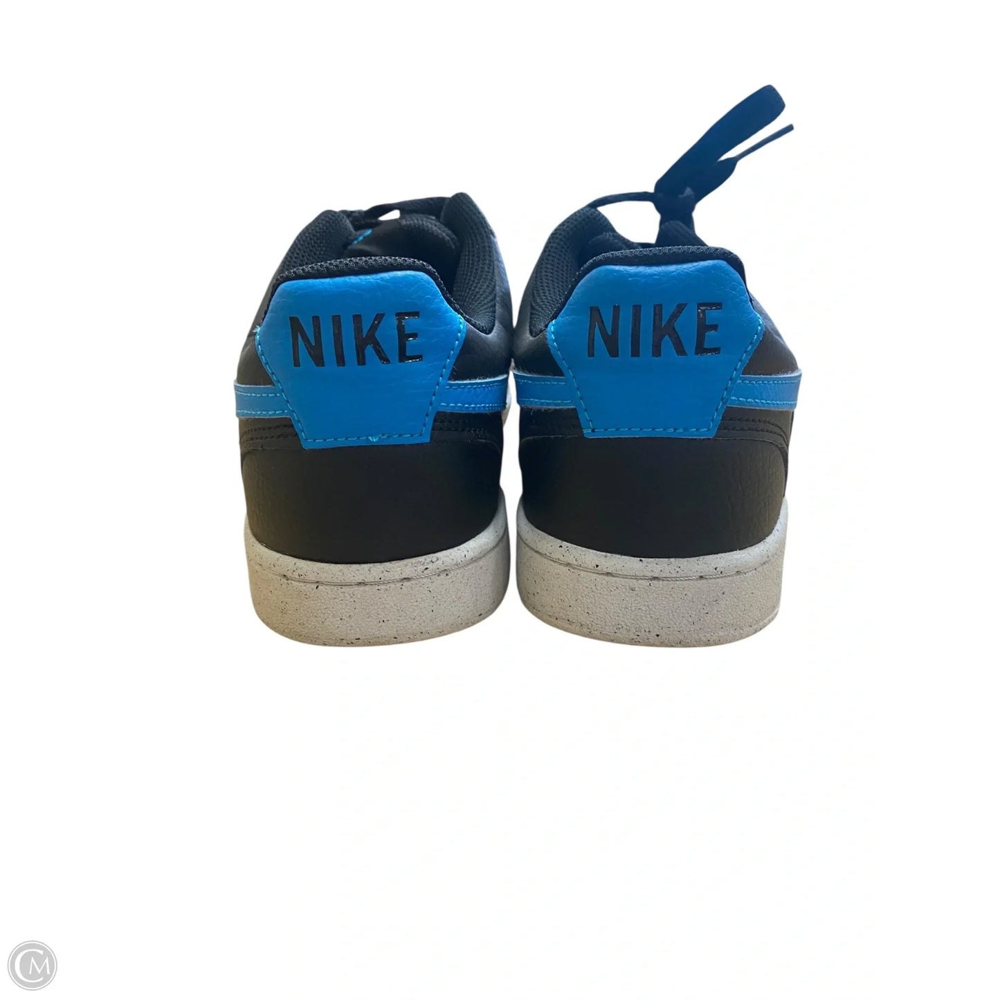 Shoes Sneakers By Nike In Black & Blue, Size: 9