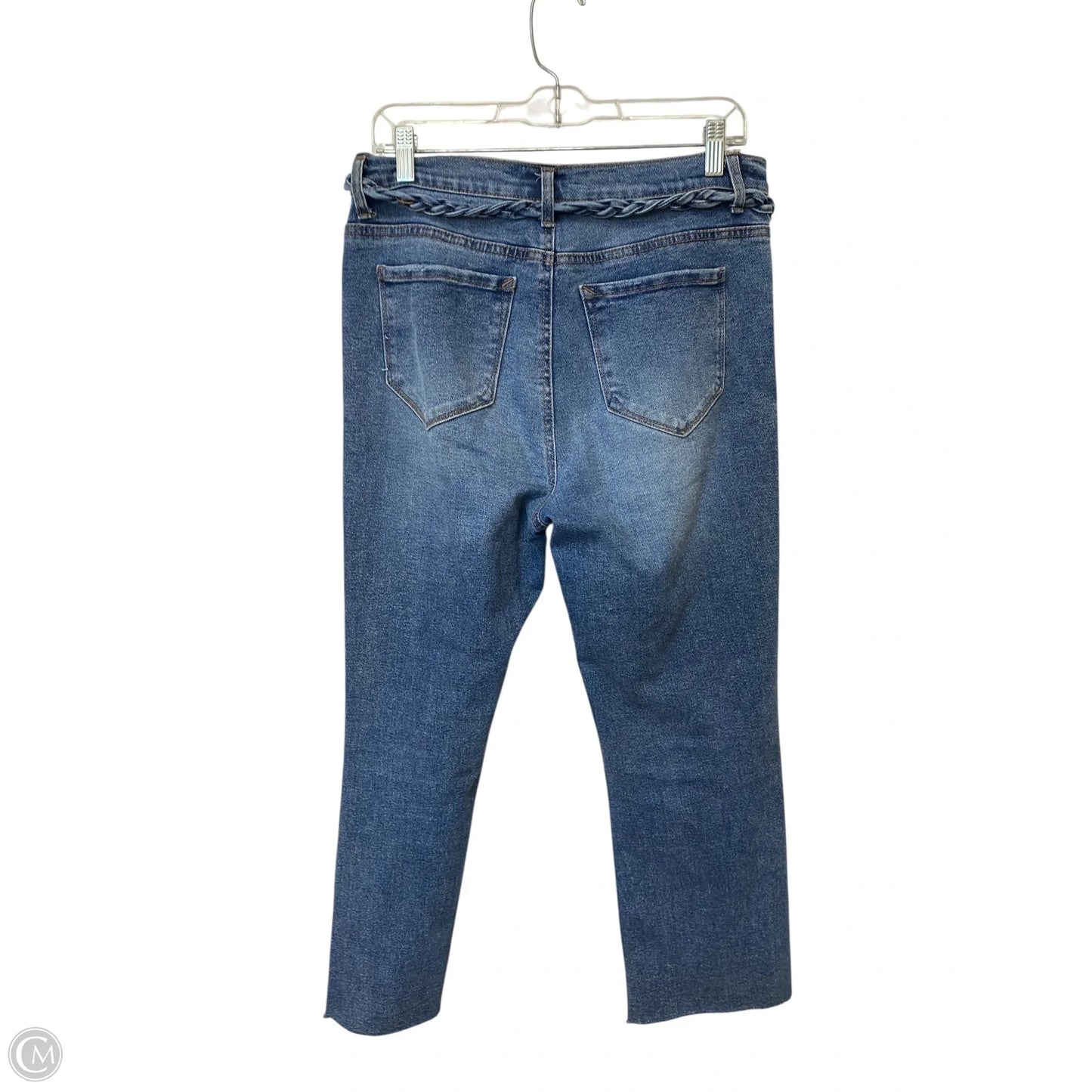Jeans Flared By Kensie In Blue Denim, Size: 10