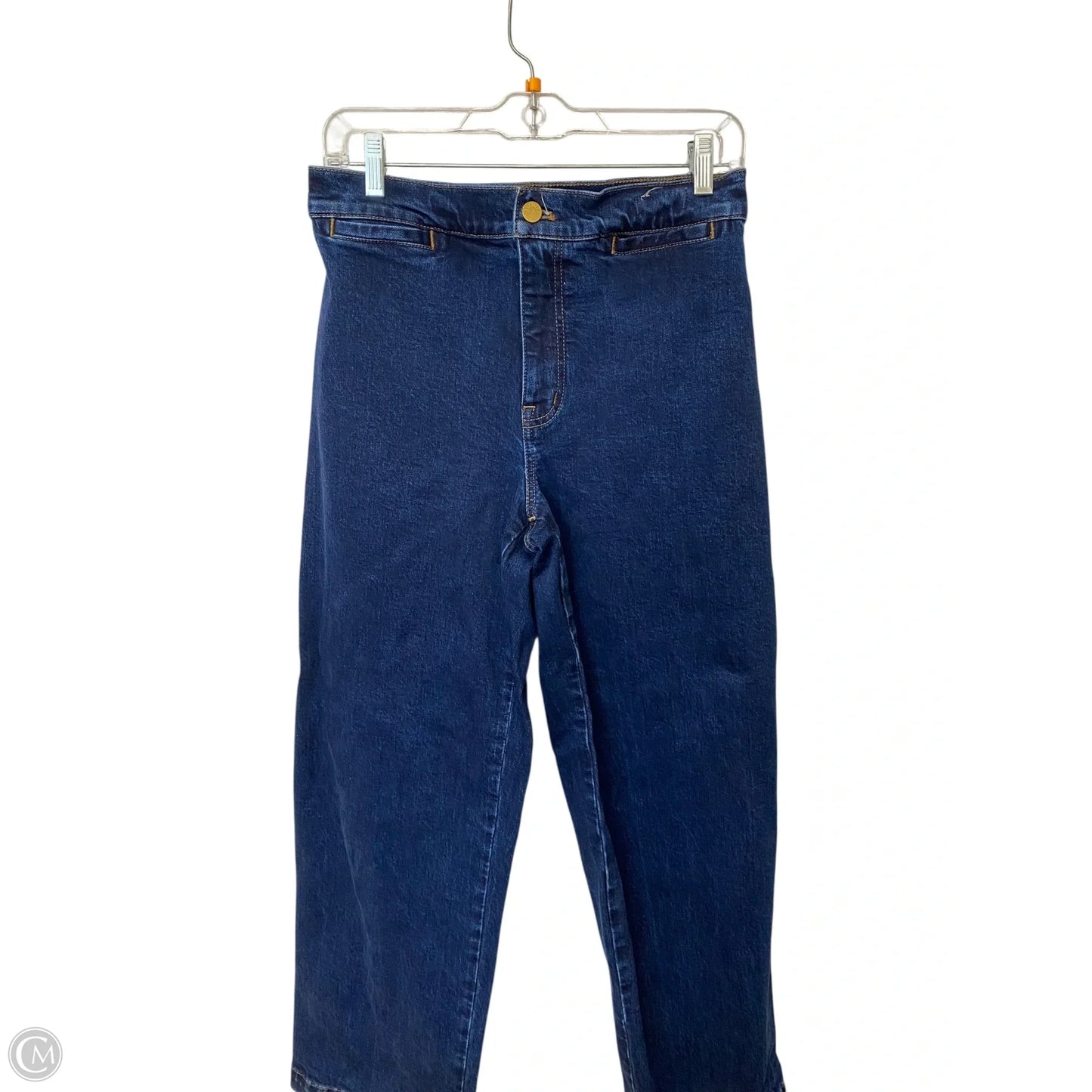 Jeans Wide Leg By Madewell In Blue Denim, Size: 28