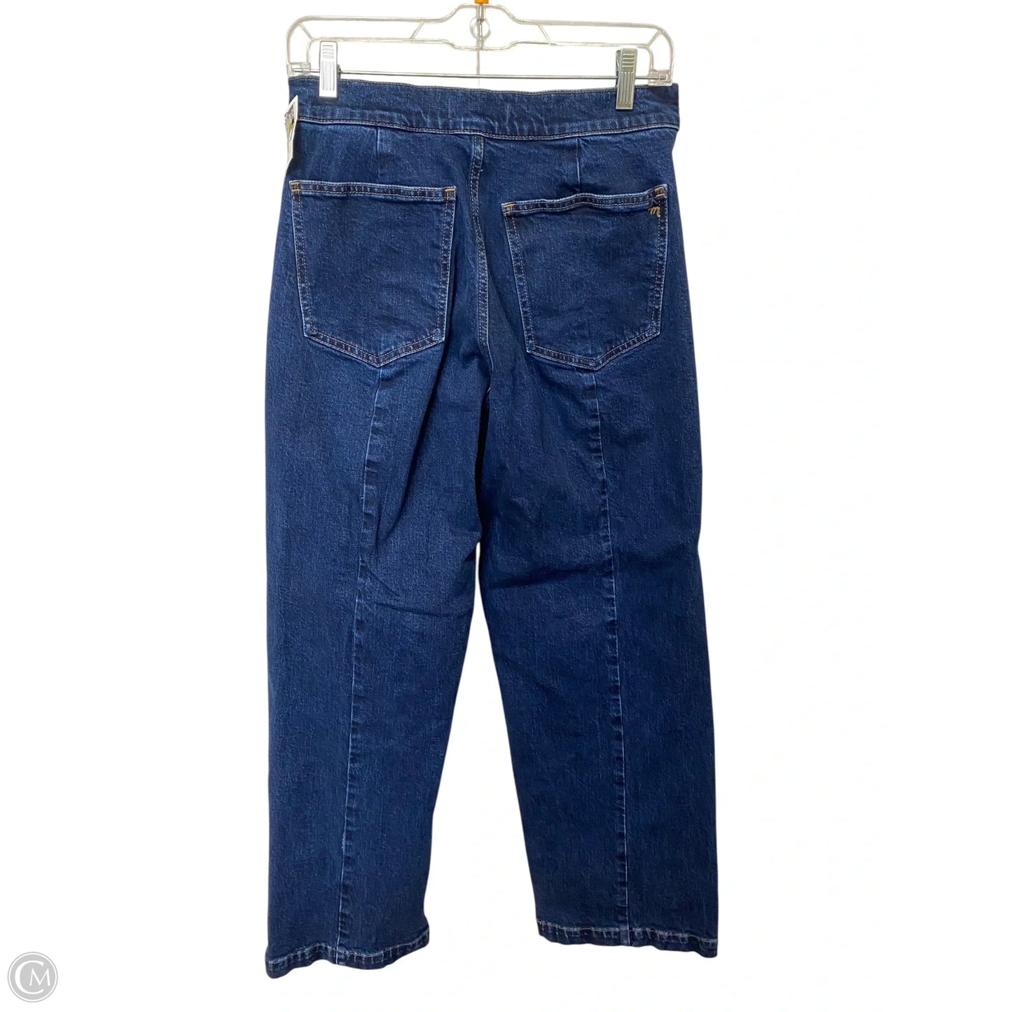 Jeans Wide Leg By Madewell In Blue Denim, Size: 28