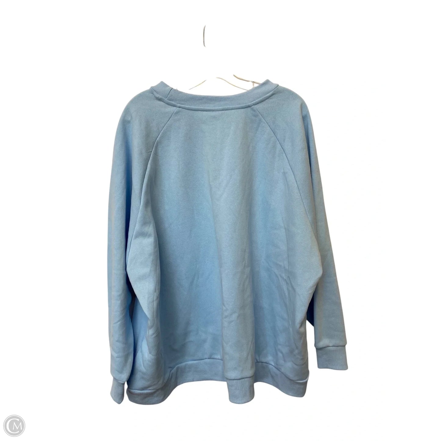 Sweatshirt Crewneck By Cme In Blue, Size: 2x