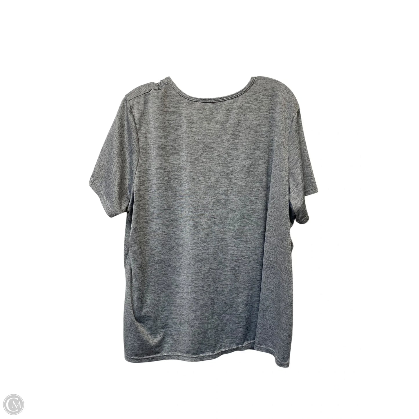 Athletic Top Short Sleeve By Cmf In Multi-colored, Size: 2x