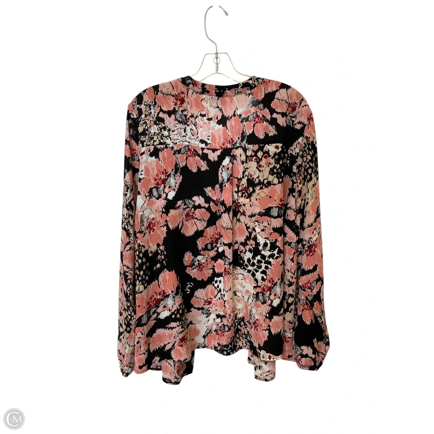 Top Long Sleeve By New Directions In Multi-colored, Size: 1x