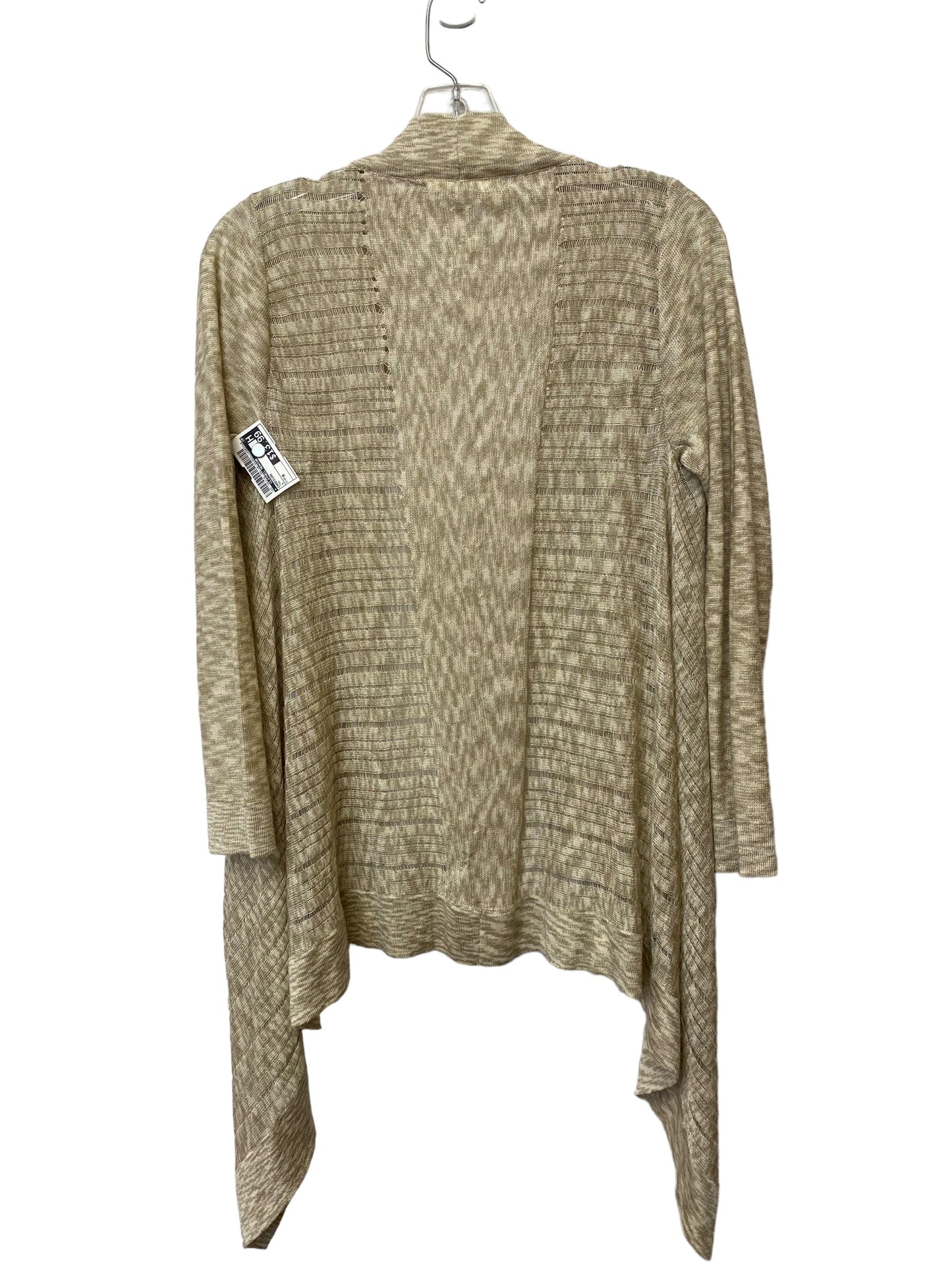 Cardigan By Clothes Mentor In Tan, Size: M