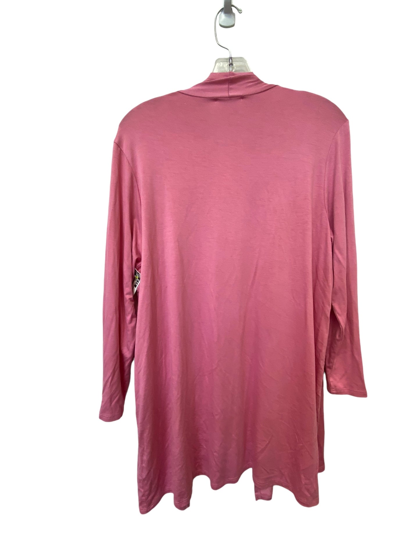 Cardigan By Clothes Mentor In Pink, Size: S